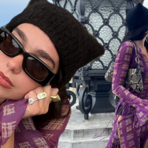 Dua Lipa looks drop-ᴅᴇᴀᴅ gorgeous in boho-chic dress with plunging neckline while enjoying downtime at a music festival