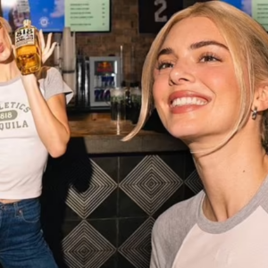EXCLUSIVE Kendall Jenner is a bouncy blonde bombshell as she throws a festive tequila party at a college in Texas EXCLUSIVE Kendall Jenner is a bouncy blonde bombshell as she throws a festive tequila party at a college in Texas