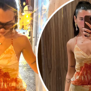 Dua Lipa flaunts her incredible figure in a stunning silk co-ord as she enjoys a night on the tiles in Lisbon during her Future Nostalgia tour Dua Lipa flaunts her incredible figure in a stunning silk co-ord as she enjoys a night on the tiles in Lisbon during her Future Nostalgia tour