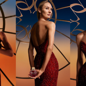 Candice Swanepoel for Elie Saab Elixir Love.