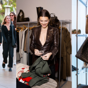 Kendall Jenner goes topless under plunging тιԍнт blazer while visiting FWRD store as creative director