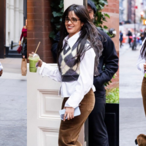 Camila Cabello was spotted walking in New York.