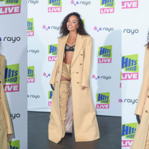 Leigh-Anne Pinnock puts on a racy display as she shows off her abs in a Sєxy sheer bra and ɴuᴅᴇ shorts at Hits Radio Live in Birmingham