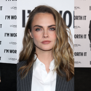 Cara Delevingne attends the 19th annual L’Oréal Paris Women of Worth Celebration.