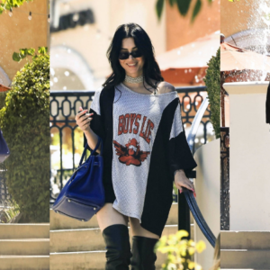 Megan Fox puts on a cheeky display in an oversized ‘Boys Lie’ jersey while spotted at the Native Spirit Lodge in Los Angeles Megan Fox puts on a cheeky display in an oversized ‘Boys Lie’ jersey while spotted at the Native Spirit Lodge in Los Angeles