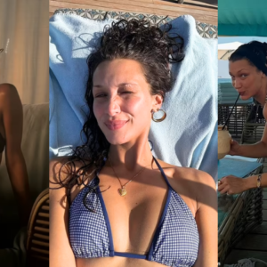 Bella Hadid flashes her incredible abs in tiny ʙικιɴιs in racy pH๏τo dump from her recent trip to Dubai