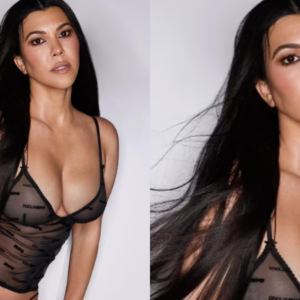 Kourtney Kardashian fans rave about her Skims ads with Kim as star, 45, is back to 110lbs after welcoming Rocky