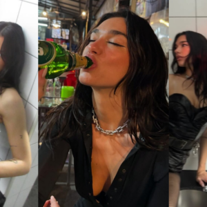 Dua Lipa’s Micro Neon String ʙικιɴι Is the Ultimate Winter Antidote