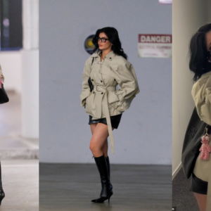 Kylie Jenner looks stylish in Miu Miu trench coat and boots while out in LA