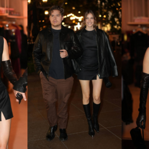 Barbara Palvin attends Revolve’s Holiday Shop Grand Opening at The Grove in Los Angeles