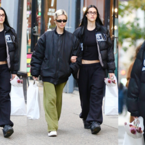 Amelia Gray and Delilah Belle Hamlin Enjoy a Shopping Trip in Manhattan