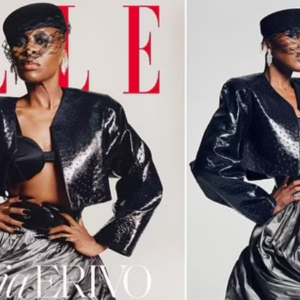 Cynthia Erivo says she and Ariana Grande went through a series of ‘hard and vulnerable’ conversations before Wicked as she delights in being Elle’s 2024 Women In Hollywood cover star