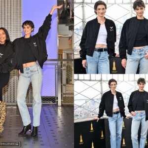 Taylor Hill, Grace Elizabeth Cabe & Paloma Elsesser Illuminate the Empire State Building in NY